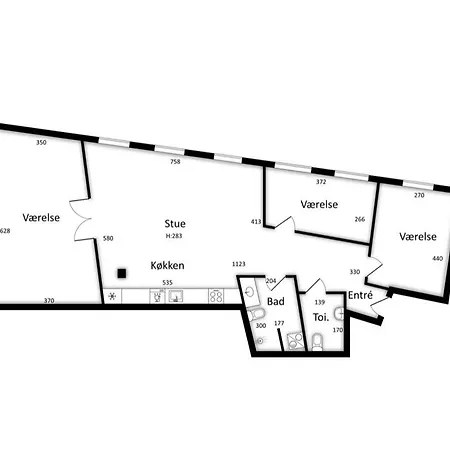 3 Bedroom In The Heart Of Apartment